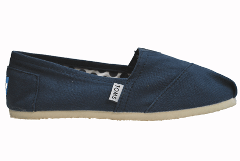 Navy Canvas Toms