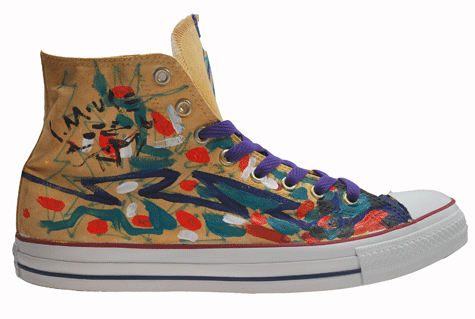 Stanley Mouse Hand Painted Converse