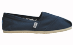 Tom's Shoes Navy Canvas Toms