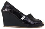 Tom's Shoes Sequin Wedge