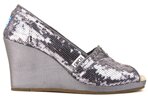 Tom's Shoes Sequin Wedge